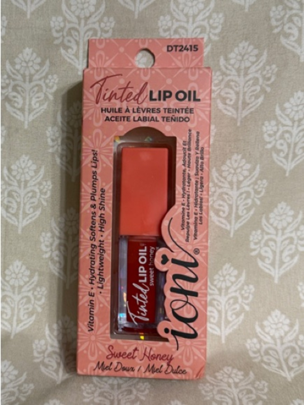 Tinted Lip Oil - Sweet Honey (Peachy Coral)